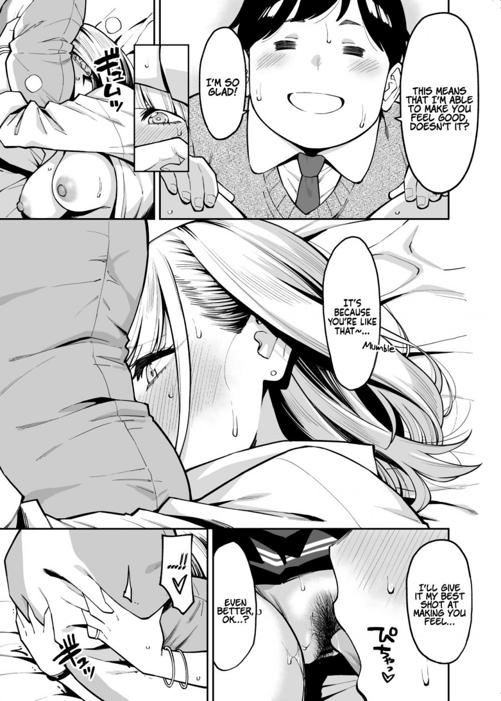 Hentai Manga Comic-Gyaru Falls in Love with a Chubby-Read-19